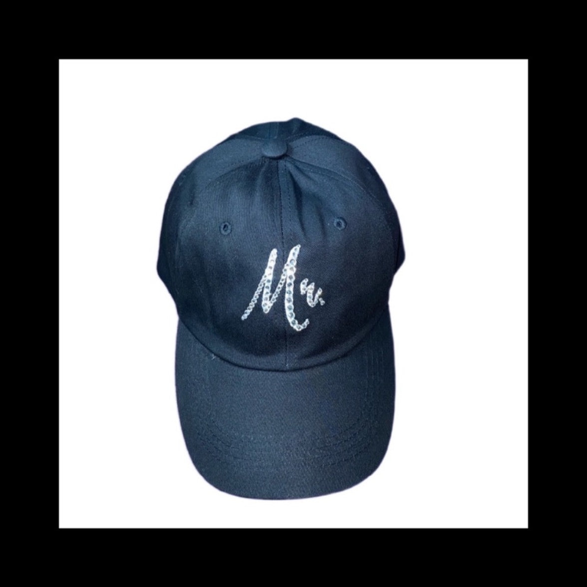 Mr Baseball Hat With Luxe Crystals